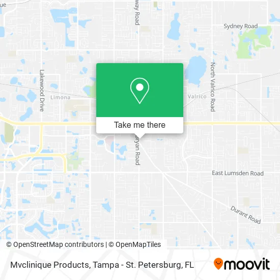 Mvclinique Products map