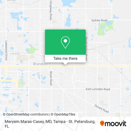 Mapa de Meryem Maras-Casey, MD