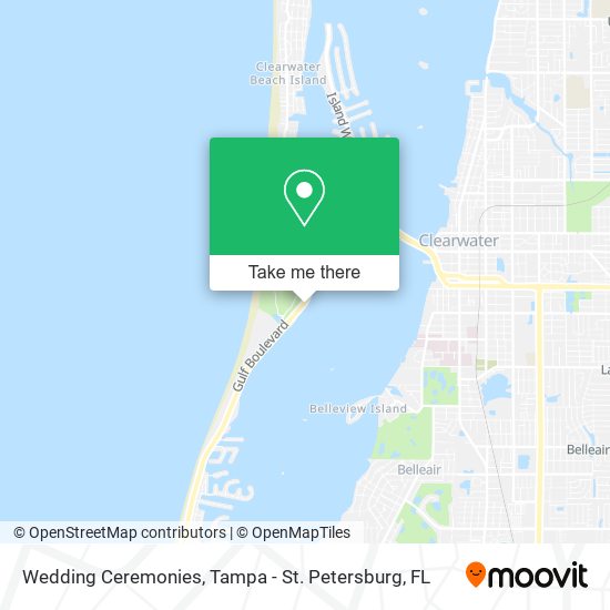 Mapa de Wedding Ceremonies