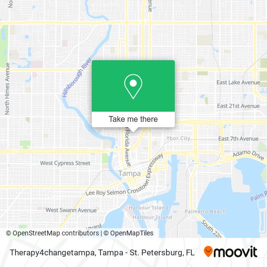 Therapy4changetampa map