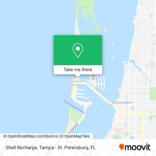 Shell Recharge map