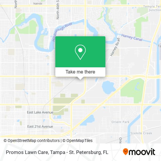 Promos Lawn Care map