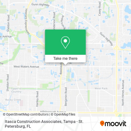 Mapa de Itasca Construction Associates