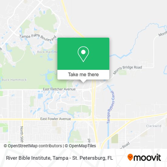 Mapa de River Bible Institute