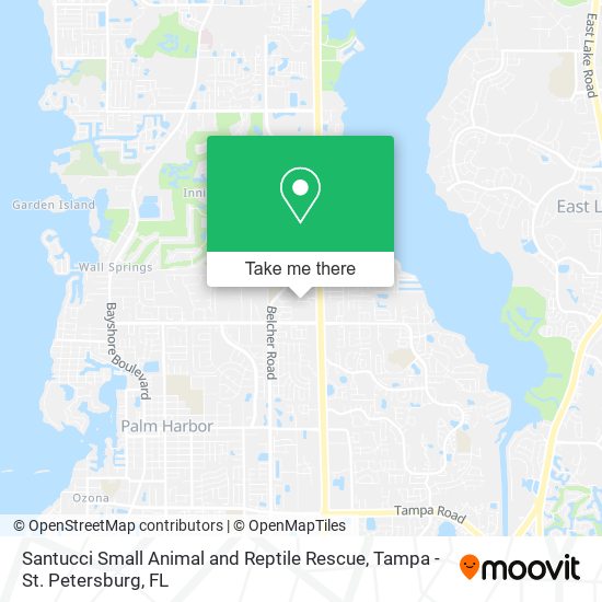 Santucci Small Animal and Reptile Rescue map