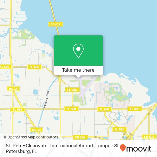 How To Get To St Pete Clearwater International Airport In Feather Sound By Bus Moovit