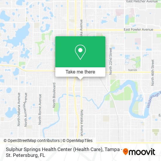 Mapa de Sulphur Springs Health Center (Health Care)