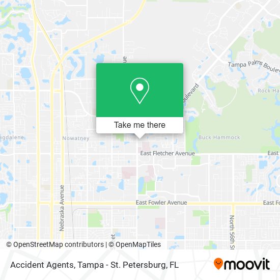 Accident Agents map