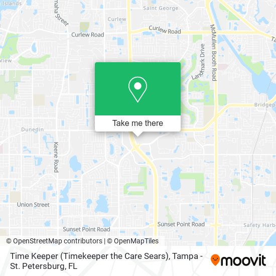 Time Keeper (Timekeeper the Care Sears) map