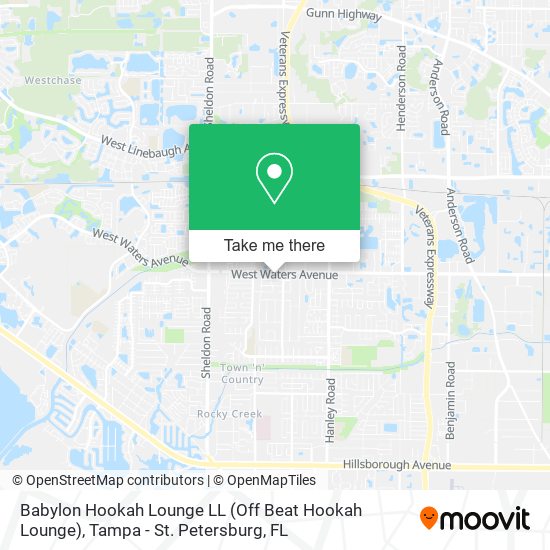 Babylon Hookah Lounge LL (Off Beat Hookah Lounge) map