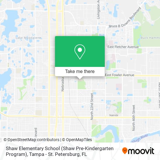 Shaw Elementary School (Shaw Pre-Kindergarten Program) map
