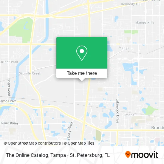 Mapa de The Online Catalog
