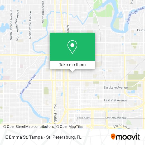 Mapa de E Emma St