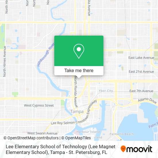 Mapa de Lee Elementary School of Technology (Lee Magnet Elementary School)