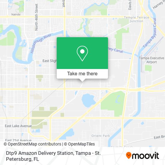 Dtp9 Amazon Delivery Station map