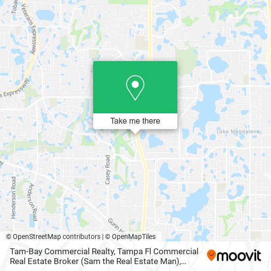 Mapa de Tam-Bay Commercial Realty, Tampa Fl Commercial Real Estate Broker (Sam the Real Estate Man)