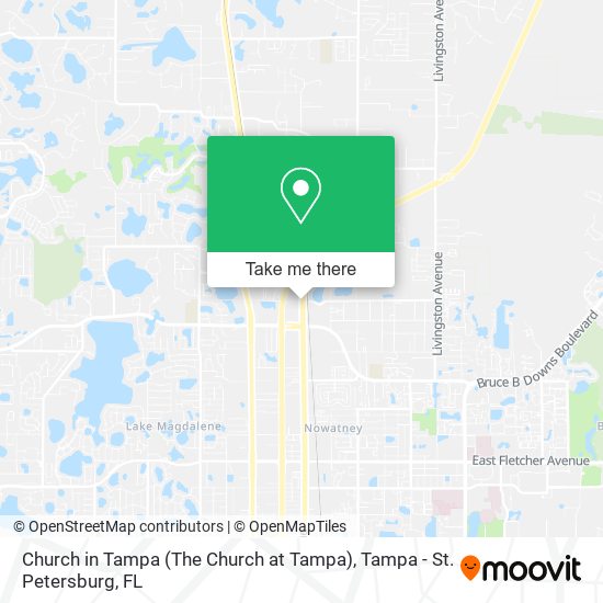 Mapa de Church in Tampa (The Church at Tampa)