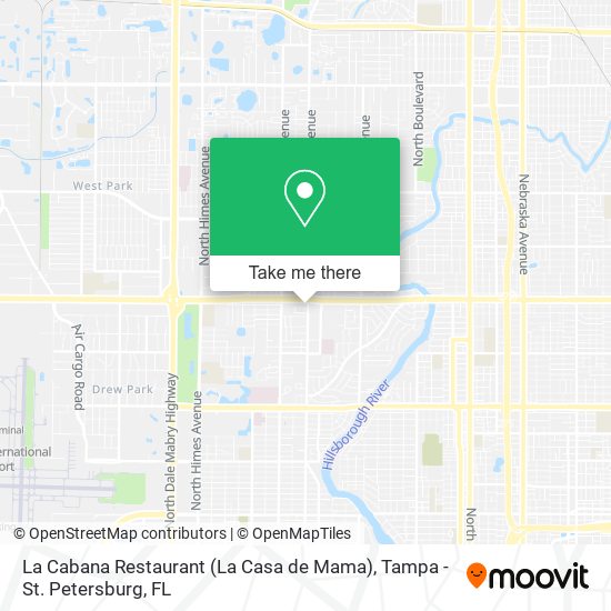 La Cabana Restaurant (La Casa de Mama) map