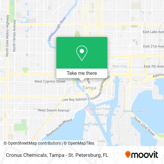 Cronus Chemicals map