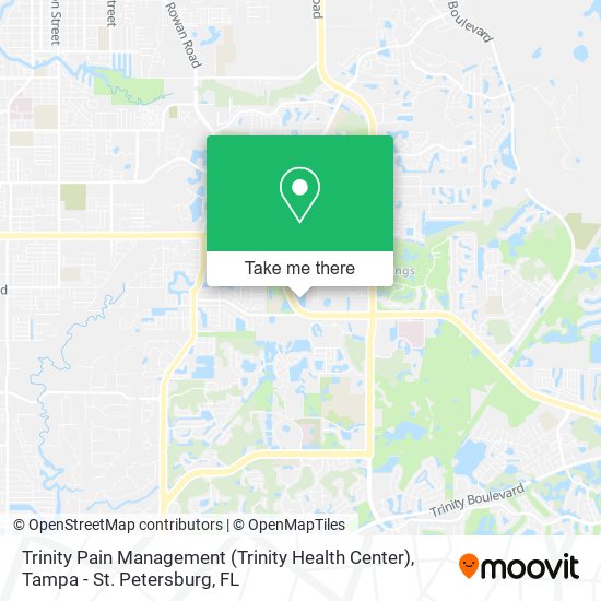 Mapa de Trinity Pain Management (Trinity Health Center)