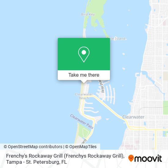 Mapa de Frenchy's Rockaway Grill (Frenchys Rockaway Grill)