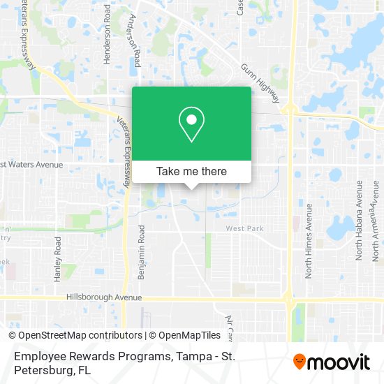 Employee Rewards Programs map