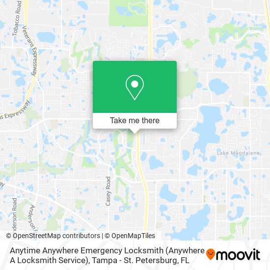 Anytime Anywhere Emergency Locksmith (Anywhere A Locksmith Service) map