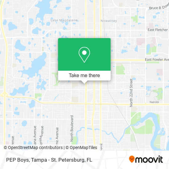 Mapa de PEP Boys