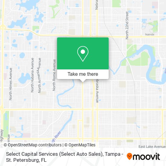 Mapa de Select Capital Services (Select Auto Sales)