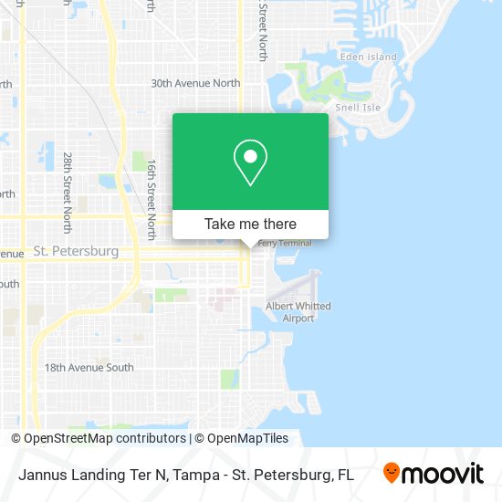 Mapa de Jannus Landing Ter N