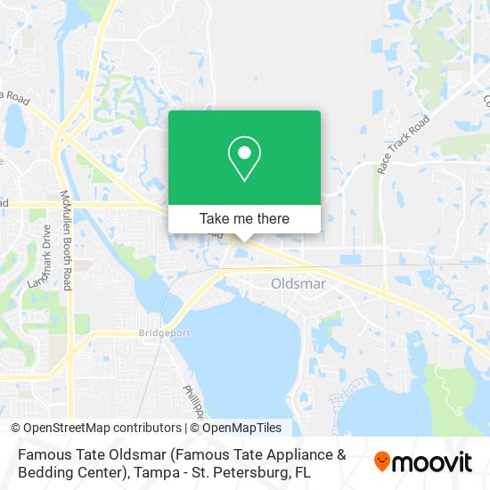 Famous Tate Oldsmar (Famous Tate Appliance & Bedding Center) map