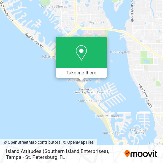 Island Attitudes (Southern Island Enterprises) map