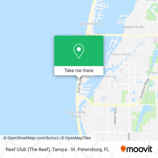 Reef Club (The Reef) map