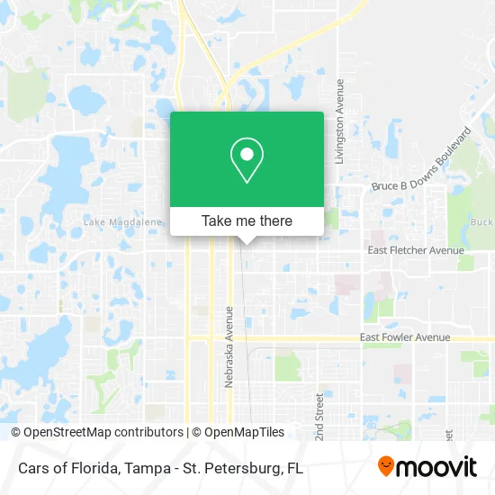 Cars of Florida map