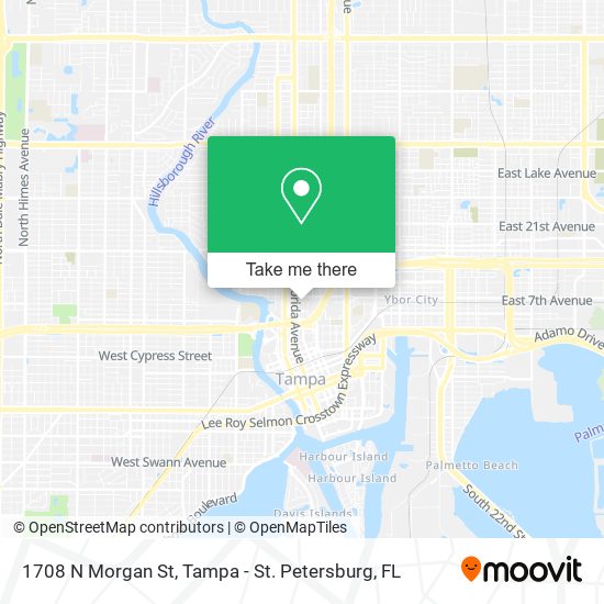1708 N Morgan St map