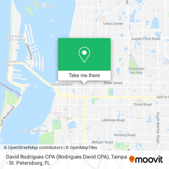 David Rodrigues CPA map