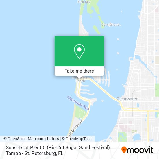 Sunsets at Pier 60 (Pier 60 Sugar Sand Festival) map