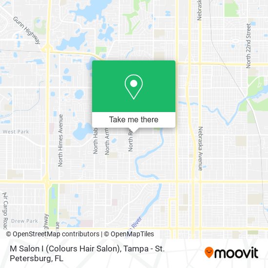 M Salon I (Colours Hair Salon) map