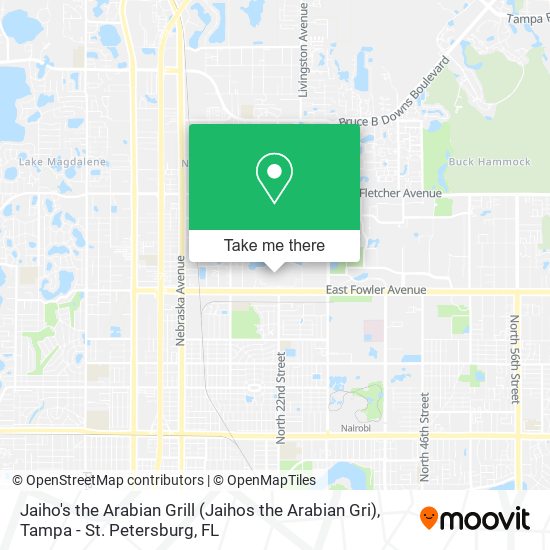 Jaiho's the Arabian Grill (Jaihos the Arabian Gri) map