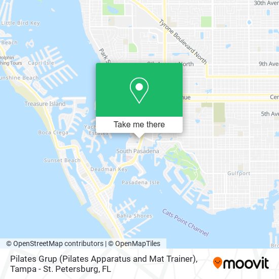 Pilates Grup (Pilates Apparatus and Mat Trainer) map