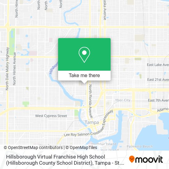 Hillsborough Virtual Franchise High School (Hillsborough County School District) map