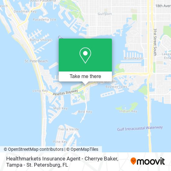 Healthmarkets Insurance Agent - Cherrye Baker map