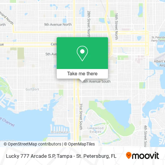 Lucky 777 Arcade S.P map