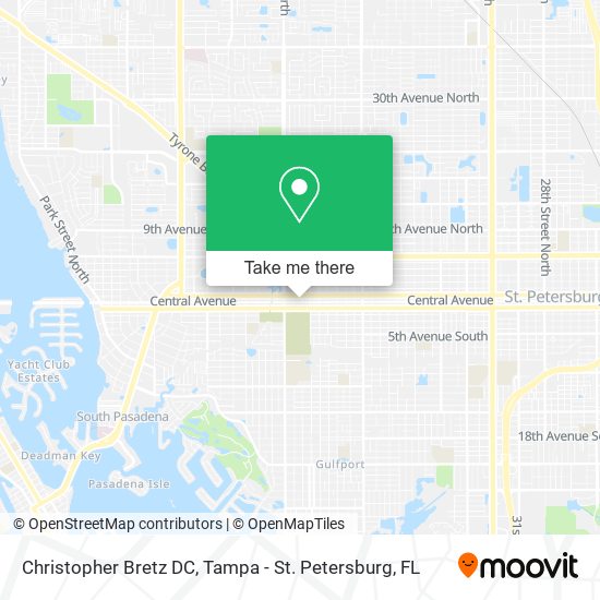 Christopher Bretz DC map