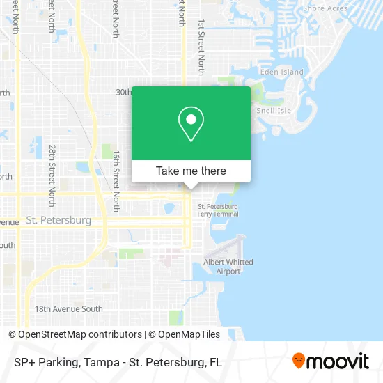 SP+ Parking map