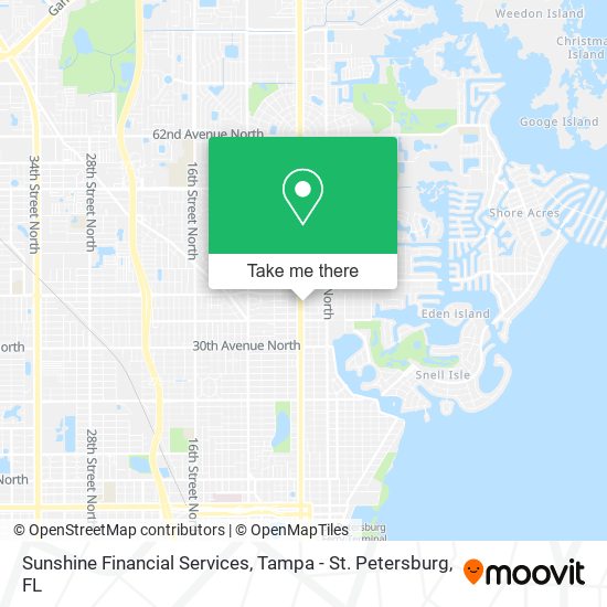 Sunshine Financial Services map