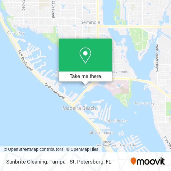 Sunbrite Cleaning map