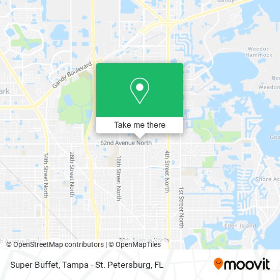 Super Buffet map