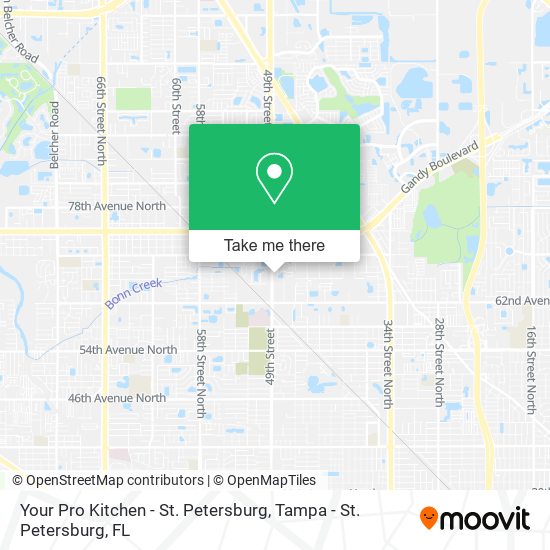 Mapa de Your Pro Kitchen - St. Petersburg