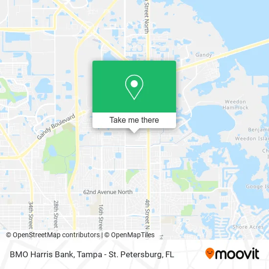 BMO Harris Bank map